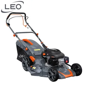 लियो LM56Z-2L(XP200) थोक स्टील डेक तह संभाल स्व चालित पेट्रोल सिलेंडर लॉन mowers