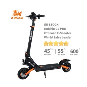 Il più nuovo popolare Scooter elettrico Kukirin G2 Pro miglior pendolarismo 55km gamma 600W potente vendita di Scooter a motore