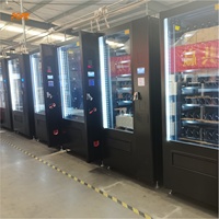 Distributeur automatique XY-DLE-8C avec élévateur et écran LCD 21,5 pouces, fonction SDK pour la vente de snacks et de boissons, gestion basée sur le cloud