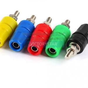 Banana Socket <strong>M</strong> pure copper terminal block mm Banana socket A terminal block Banana plug - Product Image 1