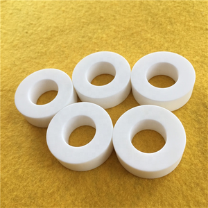 Anillo de Cerámica de Vidrio Blanco de Alta Calidad, Personalizado y Fácil de Maquinar, Pieza de Cerámica Macor <span class=keywords><strong>para</strong></span> la Industria - Product Image 1