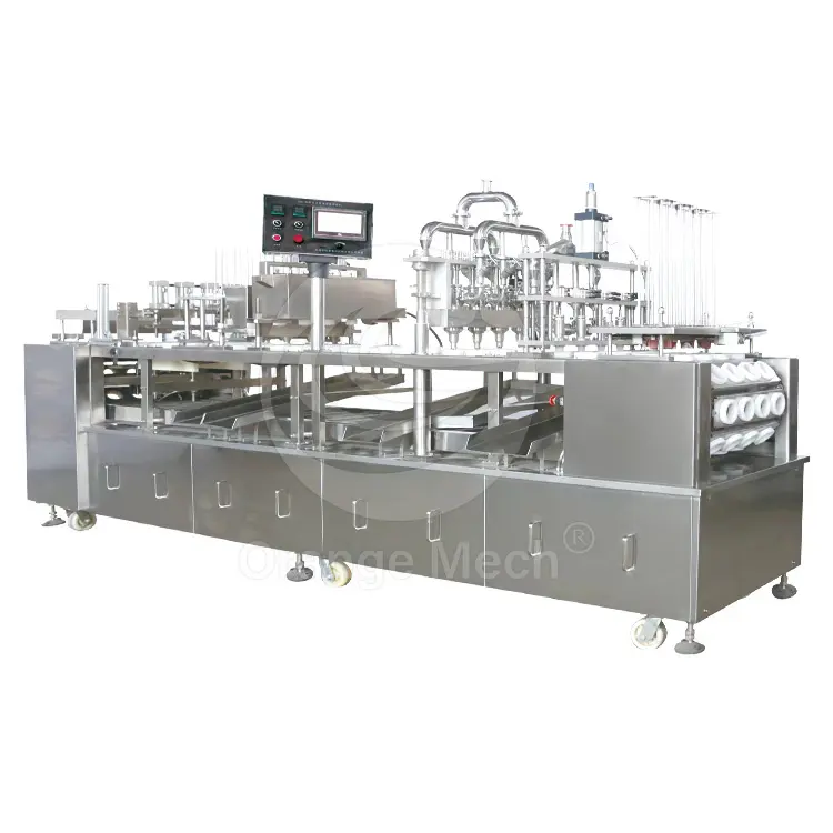 Orme Saladedressing K Cup Koffiepakket Sap Ijs Wrongel Amandelvulling Zegel Machine Automatisch In Beker