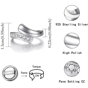 Bague Urne en Acier Inoxydable pour Cendres, Bague pour Cendres en Zircon Cubique pour Femme, Bijou Commémoratif de Crémation, Souvenir de Déuil - Product Image 2