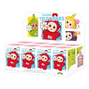 Disponibile 100% Originale Set da 8 Pezzi <span class=keywords><strong>Pop</strong></span> Say Hello Serie Teletubbies Cartoon Blind Box Adorabili Bambole in Vinile Peluche Portachiavi Decorativi - Product Image 1