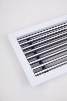 Nouvelle arrivée : Diffuseur d'air de retour pour ventilation CVC, moderne, en acier inoxydable/aluminium/plastique, réglable, pour plafond