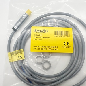 Naderingsschakelaar <span class=keywords><strong>Sensor</strong></span> EB2M1204CA2EX-B50 M12 Dc 2 Draad, Niet-Afgeschermde Detectieafstand 4Mm - Product Image 1