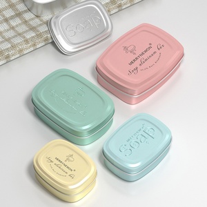 กล่องอะลูมิเนียมสี่เหลี่ยมแบบกำหนดเอง พิมพ์ลายนูน กล่องสบู่อะลูมิเนียม - Product Image 5