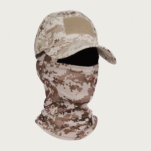 Gorras de Béisbol de Poliéster Ecológicas con Diseño de Camuflaje y Pasamontañas para Motocicleta, Regalos Promocionales Novedosos, Venta al Por Mayor en Stock - Product Image 3