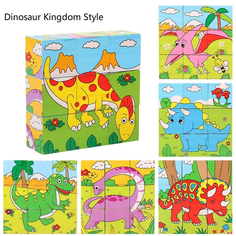 ภาพวาดหกด้านของอาณาจักรไดโนเสาร์