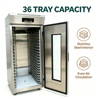 Armoire de fermentation professionnelle pour pâte à pain, 18-40 plateaux, en acier inoxydable, pour boulangerie