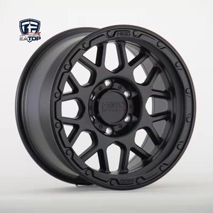 Rines de Aleación de Aluminio EATOP PCD5x127 de 17 Pulgadas para <span class=keywords><strong>Jeep</strong></span> Wrangler JL JK <span class=keywords><strong>TJ</strong></span> <span class=keywords><strong>Rubicon</strong></span> <span class=keywords><strong>4x4</strong></span> Todoterreno con Pernos CE EN STOCK - Product Image 1