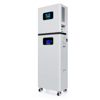 Batterie LiFePO4 extensible 48V/51.2V 200Ah-300Ah, système de stockage d'énergie domestique 5-30kWh, cellules de qualité A, garantie 10 ans, 6000 cycles