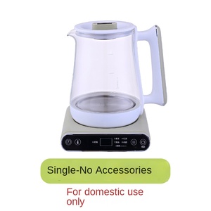 White Stainless Steel Cordless Electric <b>Kettle</b> Digital Temperature Control 1.2L Capacity 1200W Power Automatic Shut-off 5-Year - Product Image 1