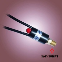 Interrupteur de contrôle de pression à réinitialisation manuelle pour climatiseur, modèle 212, 250VAC, 6A, contacts SPDT, pression maximale 1600 PSI, protection IP65