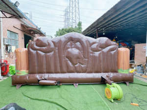 EASUFUN Máquina Inflable Personalizada de Toro de Rodeo, <span class=keywords><strong>Castillo</strong></span> Hinchable de Toros Españoles para Parque de Atracciones - Product Image 6