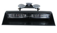Nueva Barra de Luces LED-718D-2 con Doble Destello para Visera de Parabrisas, Color Azul, 12-24VDC, Luces de Advertencia para Tablero, Accesorio para Auto