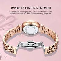 Poedagar 719 Neuerscheinung Damen-Quarzarmbanduhr Reloj Mujer Femme Mode Casual Luxus Wasserdichte Damenuhr