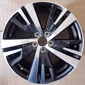 Mingyue Flow Forming Noir Visage Usiné 18X7.5J 5X108 4X108 4X98 Roue De Voiture De Tourisme pour <span class=keywords><strong>Peugeot</strong></span> 408 408X 508 308 <span class=keywords><strong>2008</strong></span> 5008 - Product Image 2