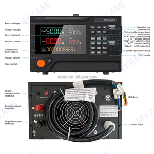 Para MYAMI 50V 60A 3000W Banco ajustable Fuente de alimentación de laboratorio de CC programable para uso industrial escolar Entrada de 220V - Product Image 4