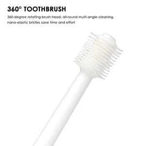 Juego de Cepillos de Dientes de Silicona Ecológicos y Modernos para <span class=keywords><strong>Perros</strong></span> y Gatos, Kit de Herramientas de <span class=keywords><strong>Limpieza</strong></span> <span class=keywords><strong>Bucal</strong></span> de Plástico - Product Image 4