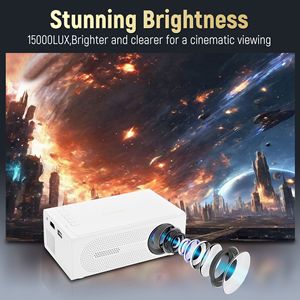 M200S Cross-Border Mini proiettore LED ad alta definizione 1080p accessorio <span class=keywords><strong>Audio</strong></span> e <span class=keywords><strong>Video</strong></span> portatile per produttore - Product Image 4