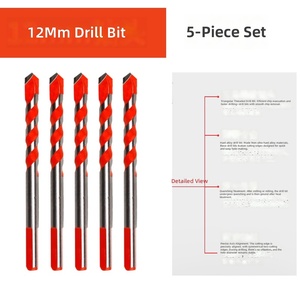 Brocas Triangulares con Punta de Carburo Ljjp Bibo Ljjp, Vástago de 6.3mm, Longitud de Trabajo de 8mm, para Perforación de Mampostería y Azulejos, Punta Premium - Product Image 5