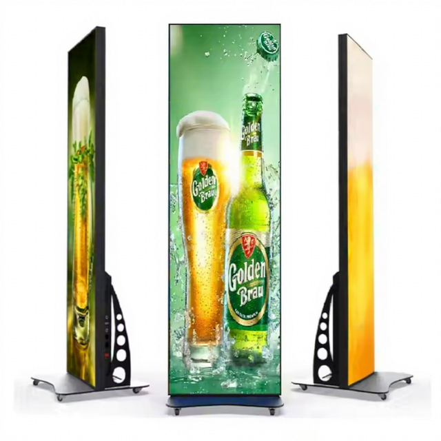 TOPvision Outdoor LED Poster Display Screen P175 P25 High Brightness High Definition