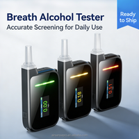 Alcootest Airsense H3 haute précision, testeur d'alcool professionnel, capteur à pile à combustible, réponse rapide, batterie lithium rechargeable