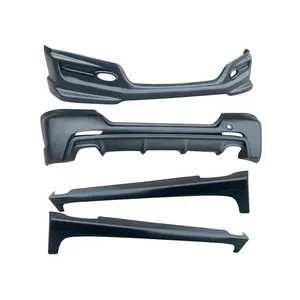 Kits de carrosserie Lèvre de pare-chocs avant Lèvre arrière Jupes latérales pour Honda Fit 2011 2012 2013 Auto Exterior Accessory Parts Covering Systems