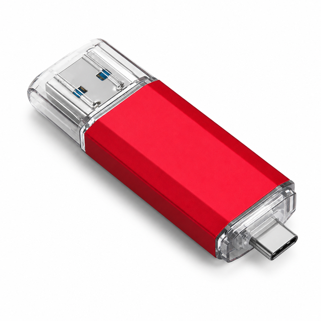 OTG Type C USB Flash Drive 3.0 Dual Interface Pen Drive 16GB 32GB 64GB for Phone Laptop Custom Logo Gift