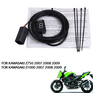 Indicador de Marcha para Motocicleta, Medidor Digital de Velocidad, Conector Ecu para <span class=keywords><strong>Kawasaki</strong></span> Z750 Z1000 <span class=keywords><strong>Z</strong></span>-<span class=keywords><strong>750</strong></span> <span class=keywords><strong>Z</strong></span>-1000 2007 <span class=keywords><strong>2008</strong></span> 2009, Accesorios - Product Image 2