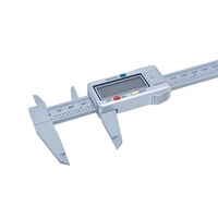 New 0-150mm Digital Vernier Caliper 6 Inch Card Ruler LCD Electronic Carbon Fiber Altimeter Micrometer Gauges Measuring Tool