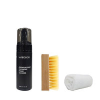 Kit de nettoyage professionnel pour baskets en mousse, ensemble de nettoyage de chaussures OEM sous marque privée
