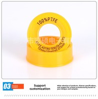 Ruban d'étanchéité épaissi et allongé sans huile pour matériel de plomberie, robinetterie et équipement sanitaire, pour l'arrêt de l'eau, style minimaliste moderne