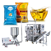 Machine automatique d'emballage de sachets d'huile d'arachide d'olive 500ml 1L Machine d'emballage de pâte de tomate d'huile de cuisson