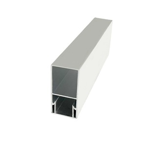 Perfil de aluminio Igin de 18x18 mm, tubo abierto pulido para la industria de la construcción y decoración - Product Image 4