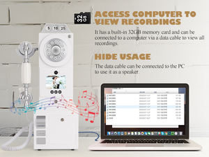 Telepon Buku Tamu Video Pernikahan Premium Dapat Digunakan untuk Pesta Pernikahan, Photo Booth, Buku Tamu Video, Buku Pesan Video - Product Image 5