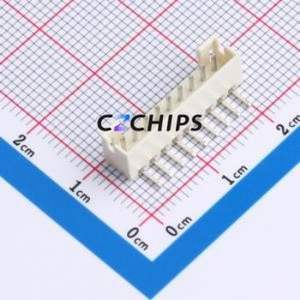 BX-PH2.0-9PWZ-GW Wire-to-Board Pin Header Bent Lead Through Hole,P=2mm Connector 1x9P 2mm Right Angle Insert PH - Product Image 1