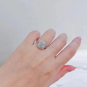 Elegante Anello Argentato da Donna, Accessorio per Feste e Anniversari, Regalo di Moda - Product Image 3