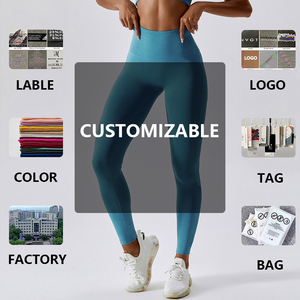 Pantalones de Yoga de Cintura Alta Personalizables, Leggings Sexys para Yoga, Leggings Deportivos para Mujer, Pantalones de Yoga para Correr - Product Image 6