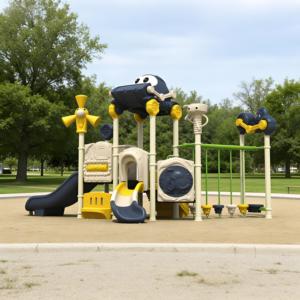 Juego <span class=keywords><strong>de</strong></span> Tobogán y Columpio para Niños con Temática <span class=keywords><strong>de</strong></span> Autos, Equipo <span class=keywords><strong>de</strong></span> Juegos al Aire Libre, Duradero, <span class=keywords><strong>de</strong></span> Acero Galvanizado, para Jardín o Escuela - Product Image 4