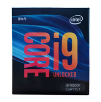 Nouveau processeur de bureau Intel Core i9-9900K 3,6 GHz, huit cœurs, seize threads, 16 Mo, 95 W, LGA 1151
