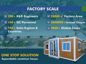 Casa Container Prefabbricata Espandibile in Acciaio 20ft 40ft, Casa Modulare Impermeabile per Resort, Base Turistica di Lusso all'Aperto, Personalizzabile - Product Image 5