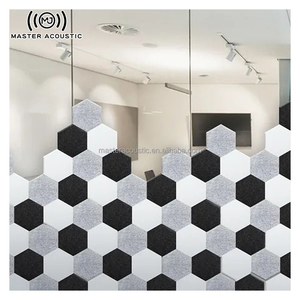 Paneles Acústicos de Lana de Madera Modernos MJ MASTER ACOUSTIC para Gimnasios y Uso <span class=keywords><strong>Exterior</strong></span> - Insonorización Ignífuga - Product Image 1