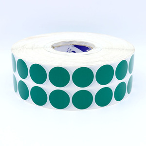 Producto personalizado privado pegatinas redondas papel vinilo adhesivo impermeable etiqueta impresión Logo pegatina rollo - Product Image 5
