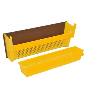 CHINABEES Combination Type Assembling Bee Pollen Trap Collector Removable Beehive with Ventilated Pollen Tray Beekeeping Tool
