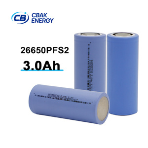 Rechargeable <b>Battery</b> Cell 26650PFS2 3.2V 3000mAh 15C Discharge Rate 3000-Cycle Life - Product Image 3