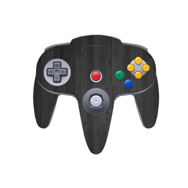 Colorful Game Console Controller Accessories Protective Film Sticker for N64 Gamepad Sticker Skin