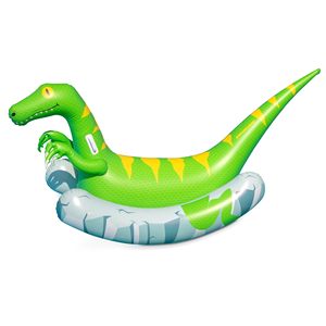 Flotador de Piscina Inflable de PVC Resistente, Tipo Rocker Raptor, con Asas y Laterales Reforzados para Niños - Product Image 1