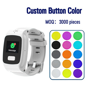 Orologio Localizzatore GPS 4G da 1,44" con Batteria da 750mAh, Impermeabile IP67, Chiamata di Emergenza con Un Solo Tasto per Anziani - Product Image 2